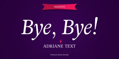Adriane Text Font