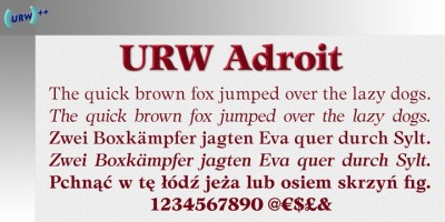 Adroit Font