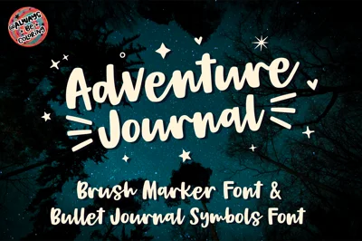 Adventure Journal Font Duo