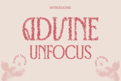 Advine Unfocus Font