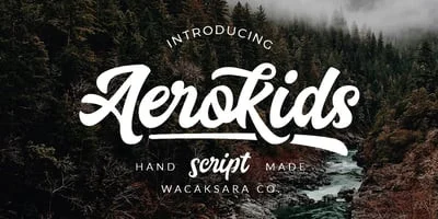 Aerokids Font