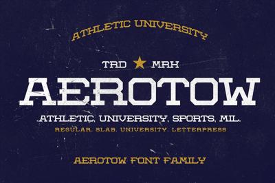 Aerotow Font Free Download