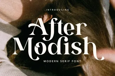 After Modish - Modern Serif Free Download