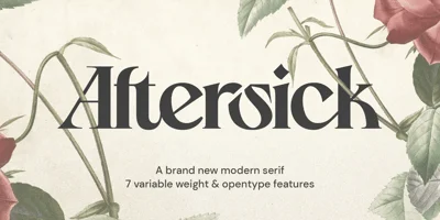 Aftersick Font