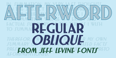 Afterword JNL Free Download