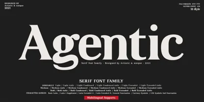 Agentic Font