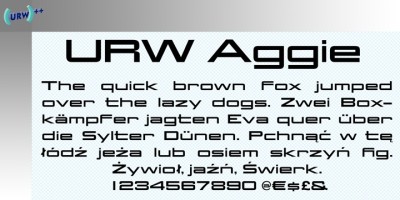 Aggie Font