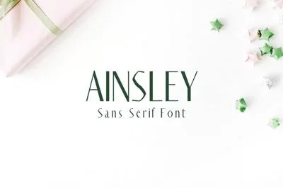 Ainsley Sans Serif Font