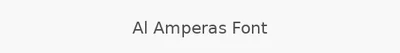 Al Amperas Font