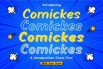 AL - Comickes Font