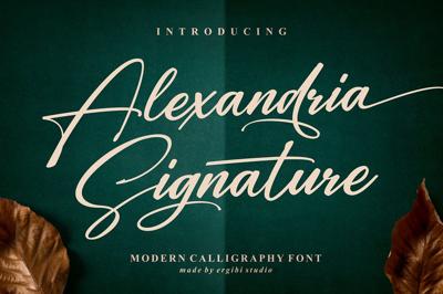 Alexandria Signature Free Download