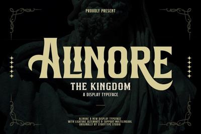 Alinore Display Typeface Font LS Free Download