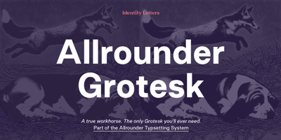 Allrounder Grotesk Free Download