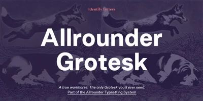 Allrounder Grotesk Font