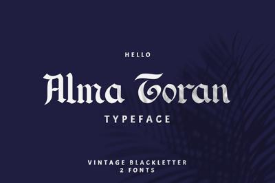Alma Toran Typeface Free Download