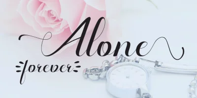 Alone Forever Font