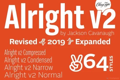 Alright v2 Font