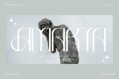 Amarta Elegant Display Font Free Download