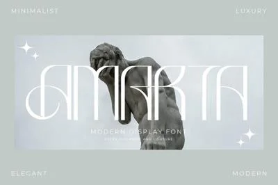 Amarta Elegant Display Font