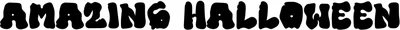 Amazing Halloween Font
