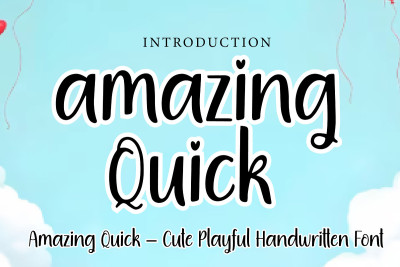 Amazing Quick Font