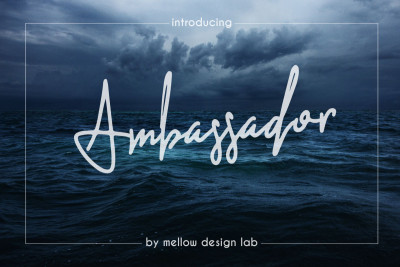 Ambassador Font