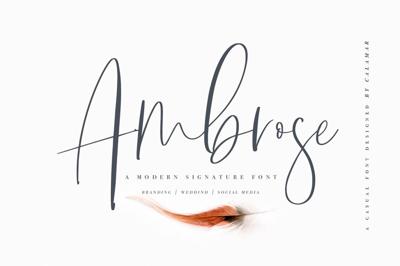 Ambrose Font Free Download