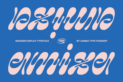 Amiza - Psychedelic Font Free Download