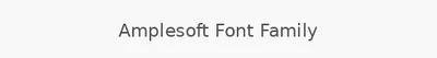 Amplesoft Font Family