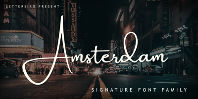 Amsterdam Signature Free Download