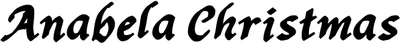 Anabela Christmas Font