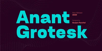 Anant Grotesk Font