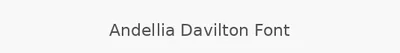 Andellia Davilton Font