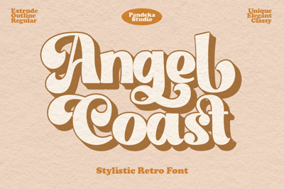 Angel Coast - Retro Modern Font Free Download