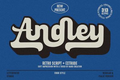 Angley - Bold Script Free Download