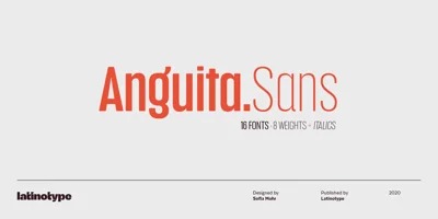 Anguita Sans Font