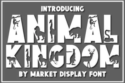 Animal Kingdom Font