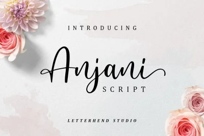 Anjani Script Font