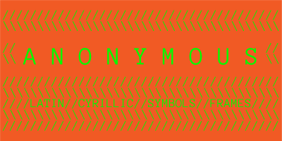 Anonymous Pro Font