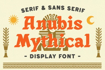 Anubis Mythical - Display Font