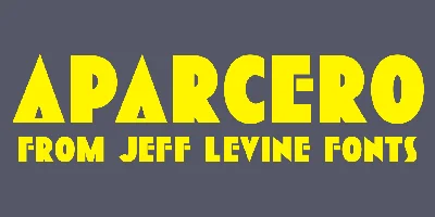 Aparcero JNL Font