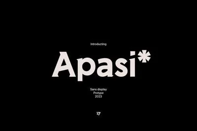 Apasi Font