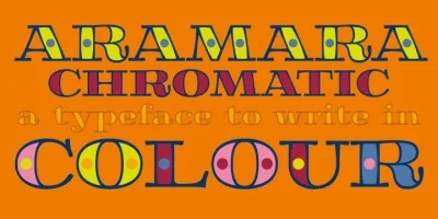 Aramara Chromatic Font