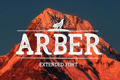 Arber Extended Vintage Font Free Download