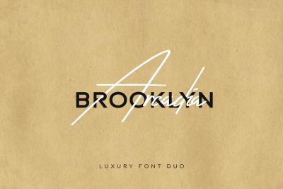 Arcadia & Brooklyn - Luxury Font Duo