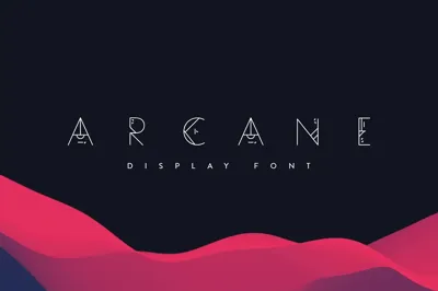 Arcane | Display Font Free Download