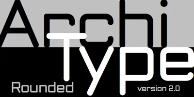 ArchiType Rounded Font