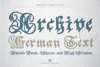 Archive German text Free Download