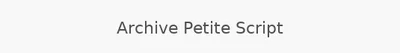 Archive Petite Script