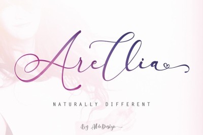 Arellia Script Font